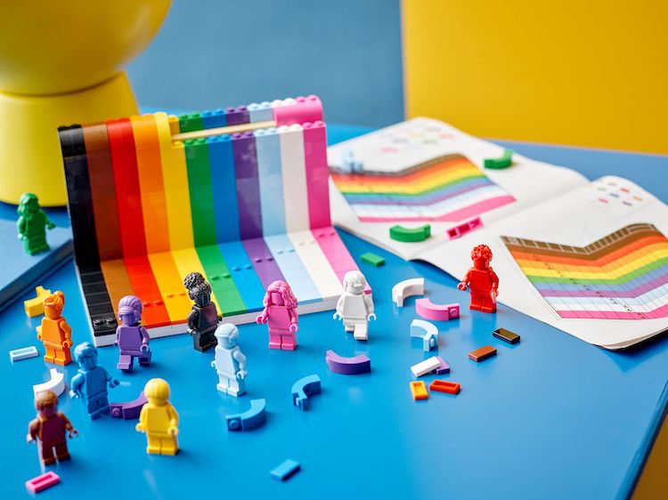 Set de LEGO de la comunidad LGBTQIA+