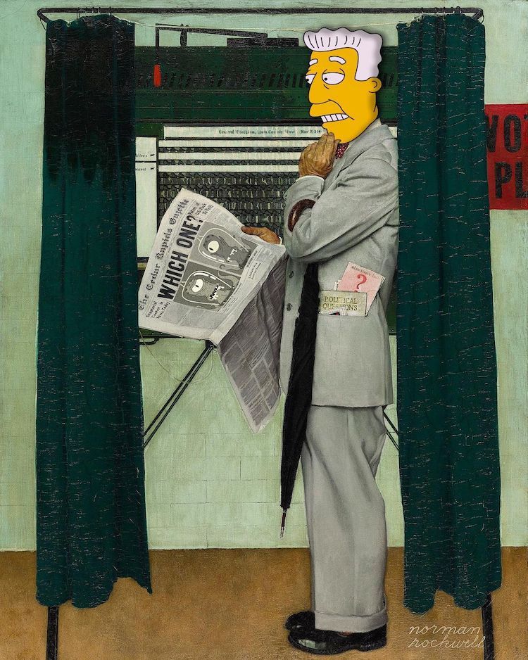 Fine Art Simpsons