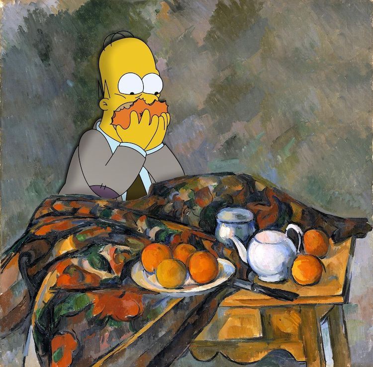 Fine Arts Simpsons
