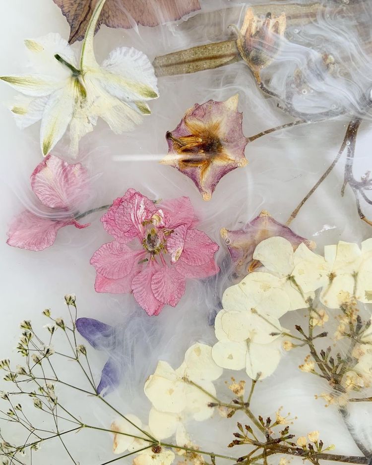 cristales de flores por SARDART y Katerina Marchenko