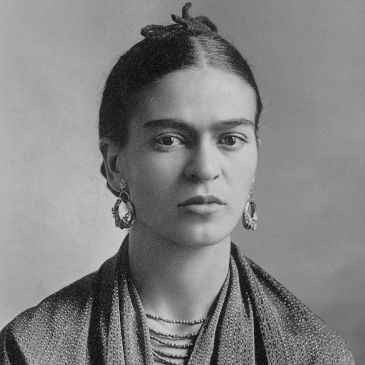Portrait of painter Frida Kahlo