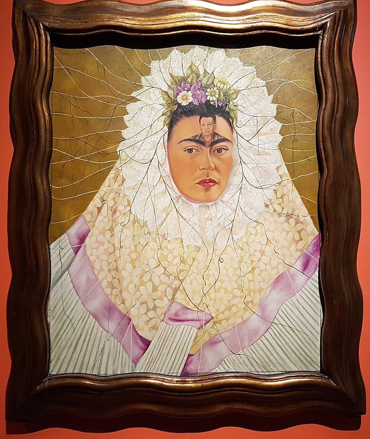 Self-Portrait as a Tehuana, one of Frida Kahlo's paintings