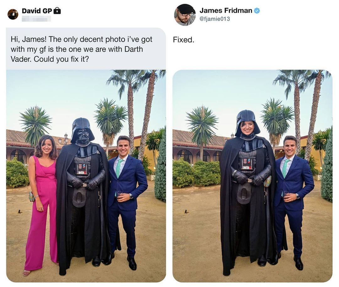 Photoshop Edits by James Fridman