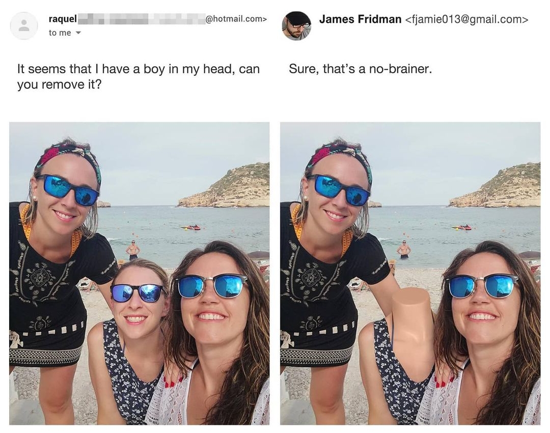 Photoshop Troll James Fridman