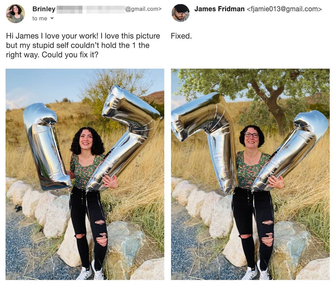 Photoshop Edits by James Fridman