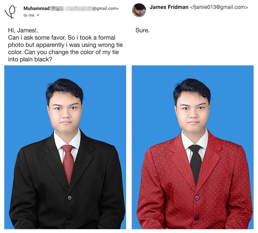 Photoshop Troll James Fridman