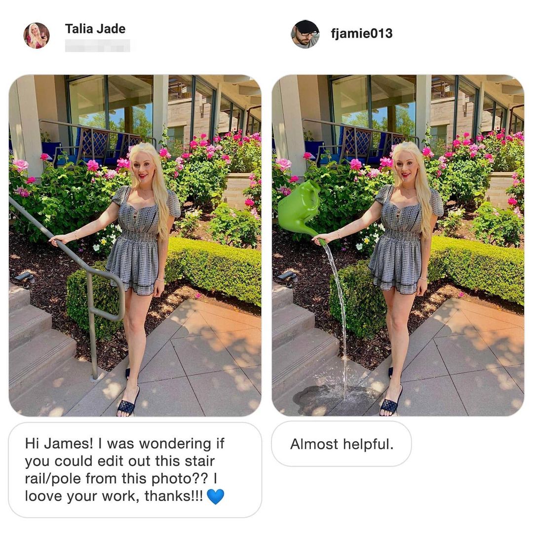 Photoshop Troll James Fridman