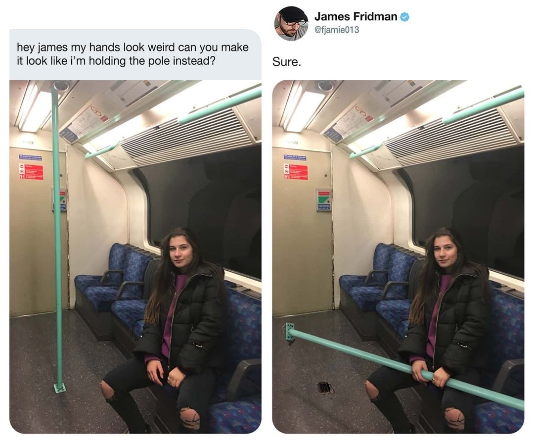 Funny Photoshop Edits by James Fridman