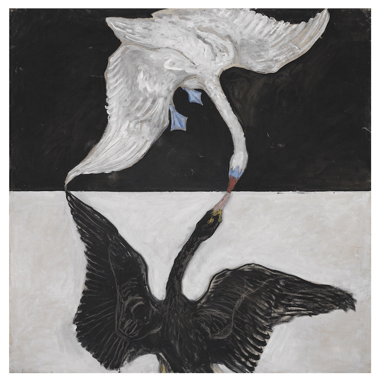 The Swan No 1 by Hilma af Klint
