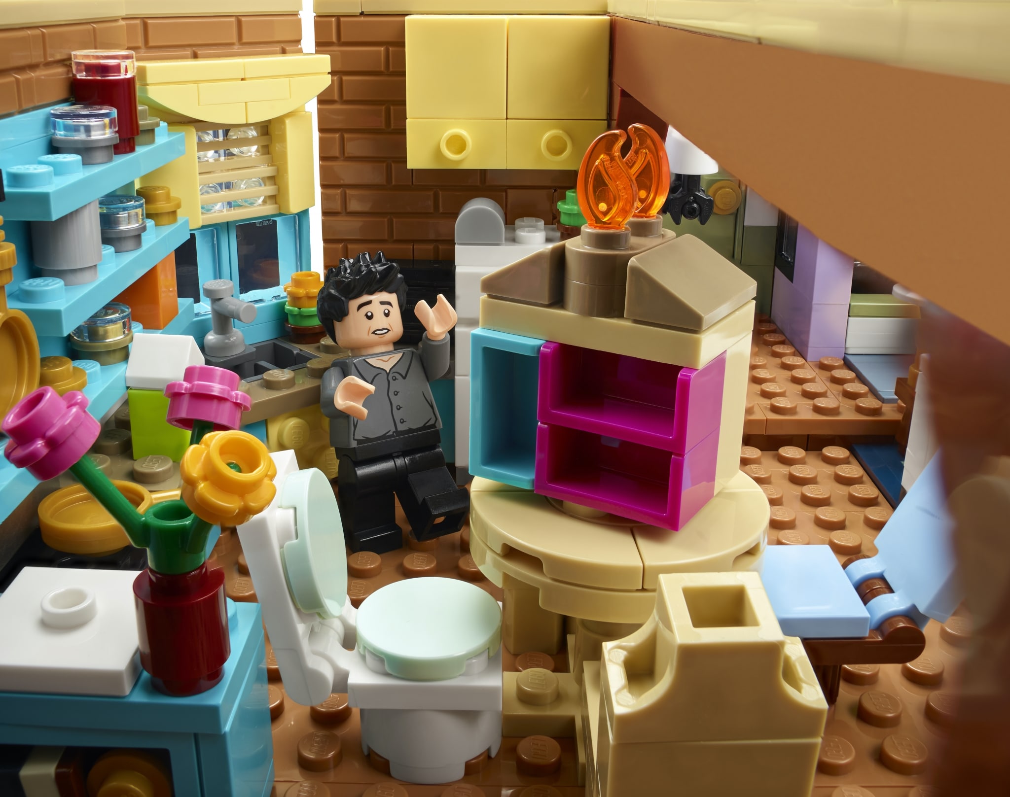 New 2 048 Piece Friends LEGO Set Includes Both Apartments