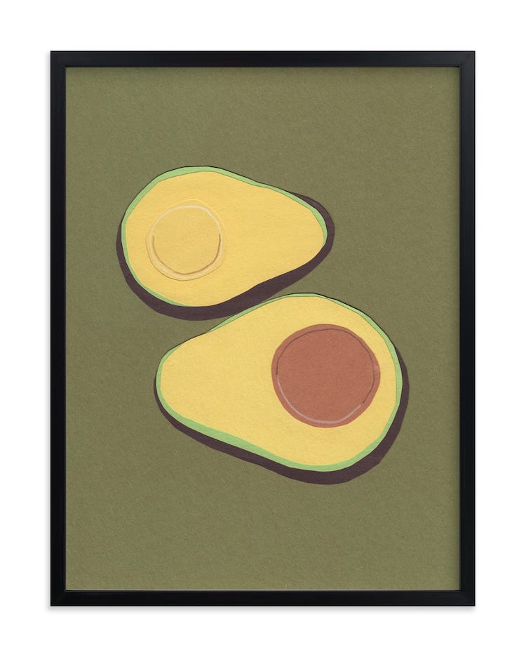 Avocado Art Print 