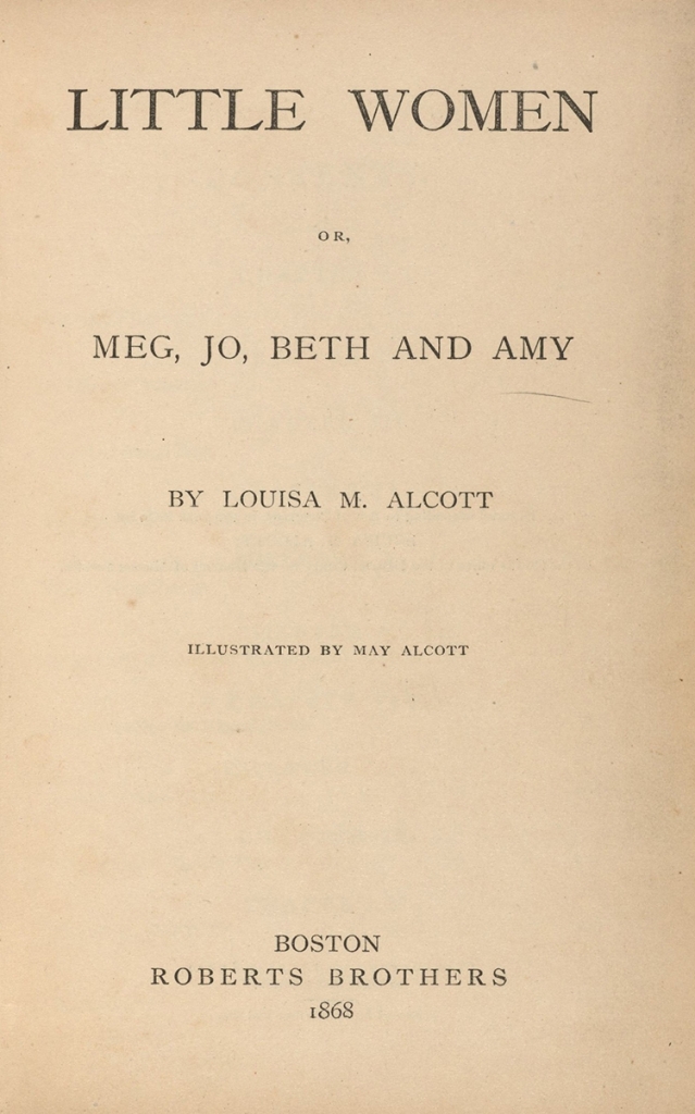 Little Women title page