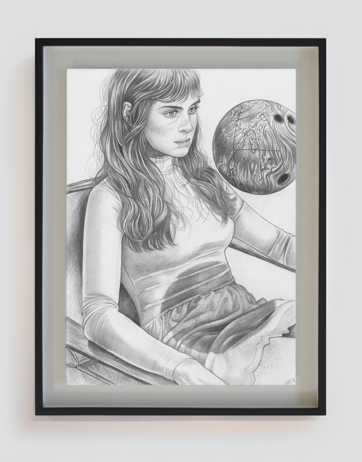 pinturas de mujer por Martine Johanna