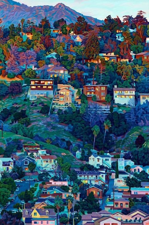 Los Angeles Oil Paintings by Seth Armstrong