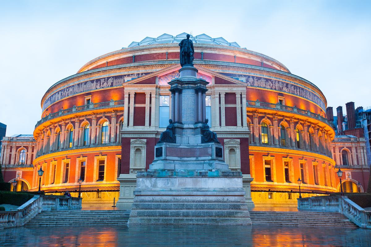 Victorian Royal Albert Hall in London, England