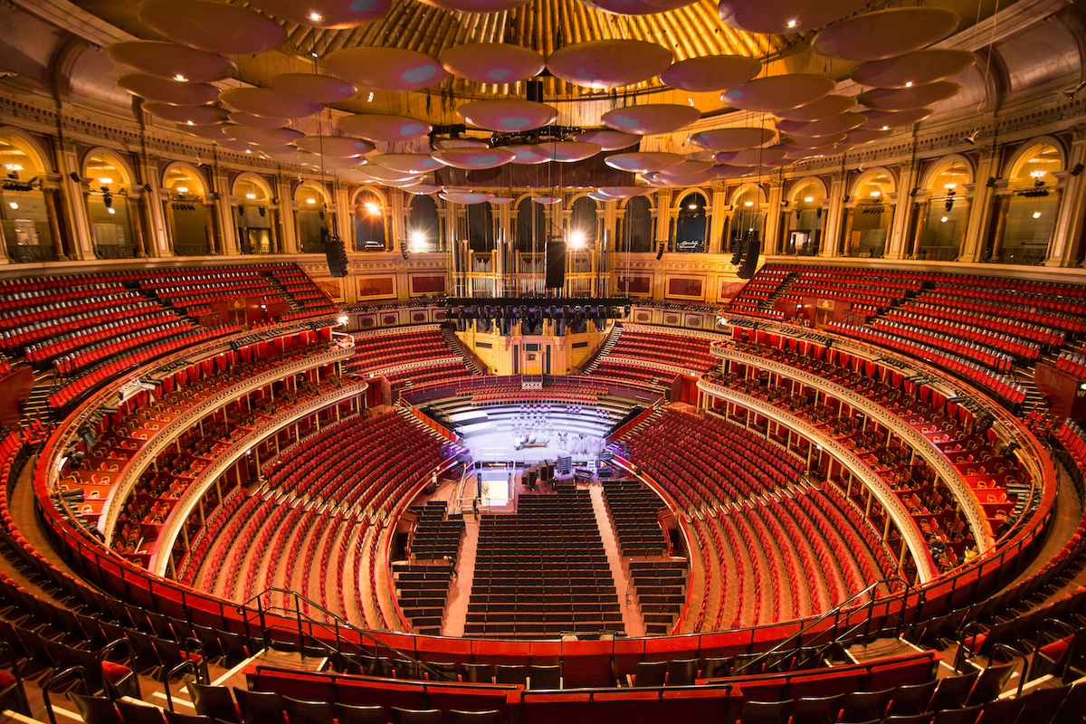 Victorian Royal Albert Hall in London, England