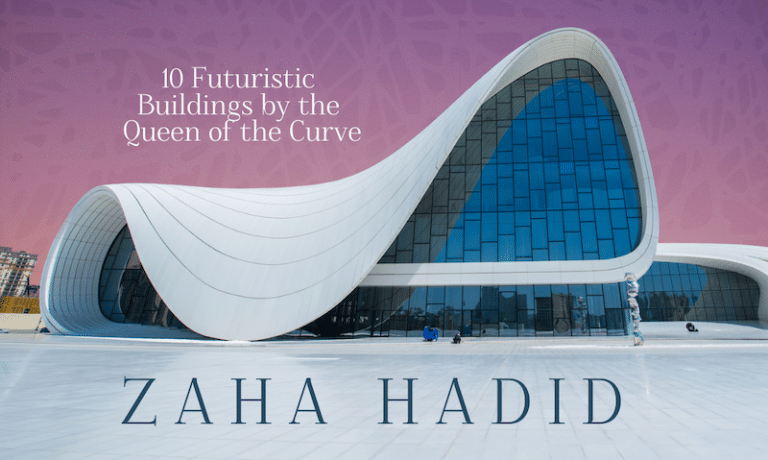 10 Futuristic Buildings by Dame Zaha Hadid [Infographic]