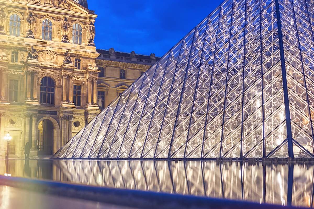 The Grand Louvre Pyramid by I.M. Pei