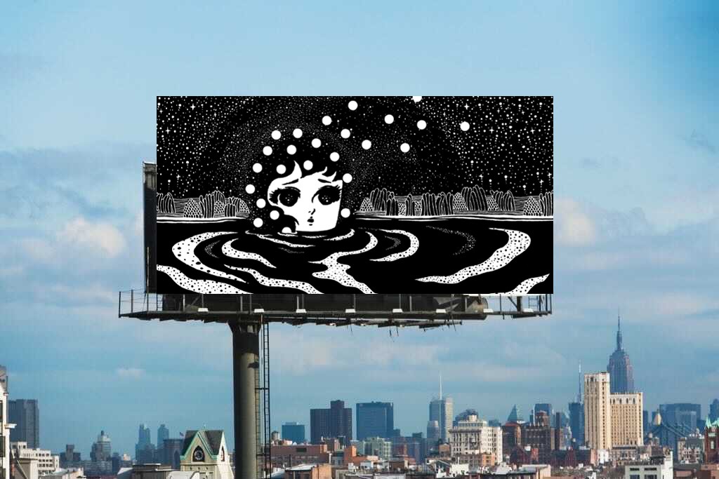 Artwork on a Billboard