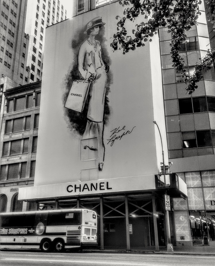 Ouverture d'une boutique Chanel à New-York