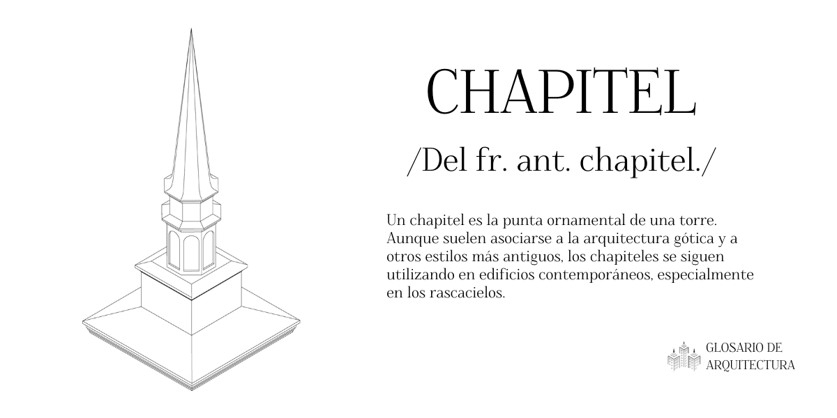 Definición de chapitel