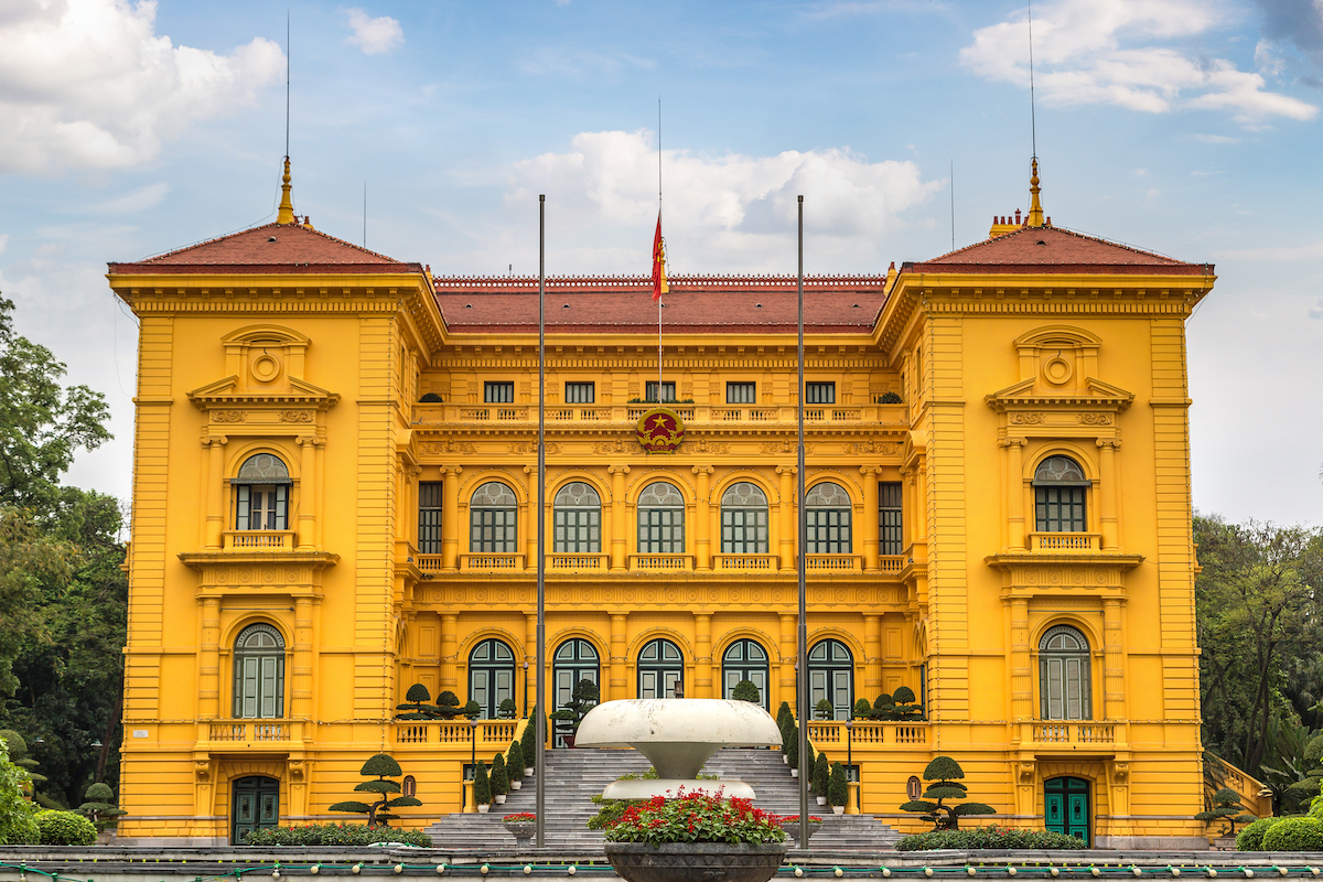 Presidential Palace in Hanoi