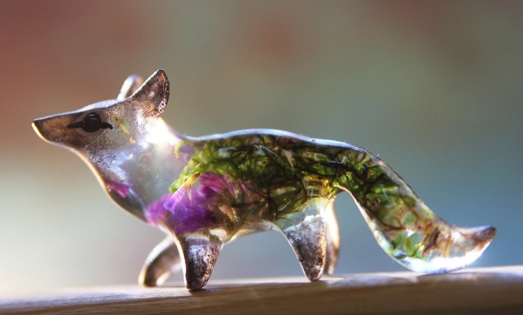 Resin Animal Sculptures by Evgeny Hontor
