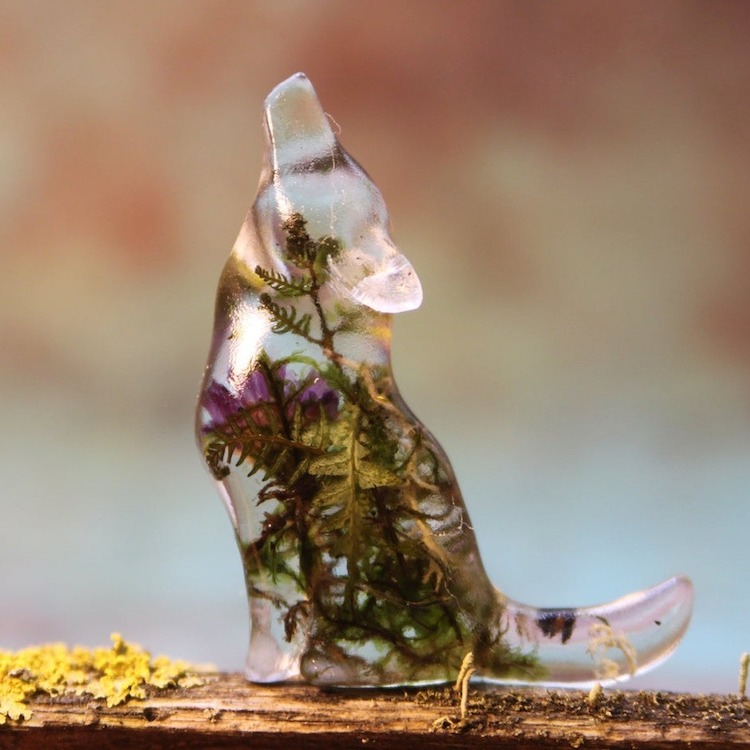 Resin Animal Sculptures by Evgeny Hontor