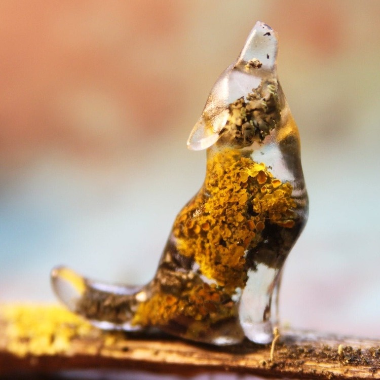 Resin Animal Sculptures by Evgeny Hontor