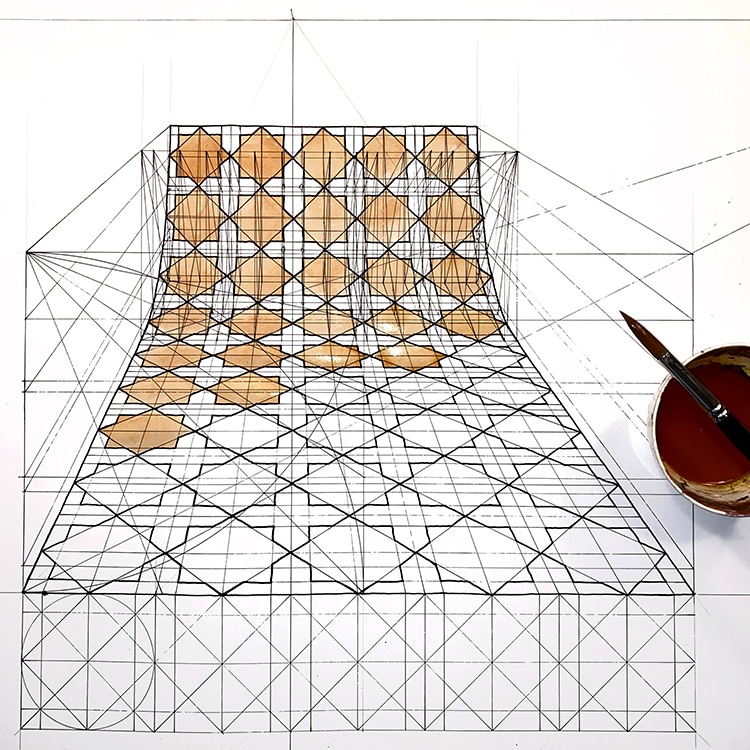 Coloring Book Art Inspired by the Golden Ratio