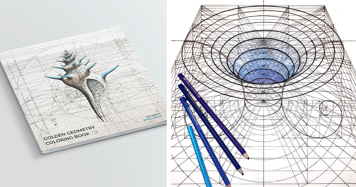 This Unique Coloring Book Is Inspired by the Golden Ratio