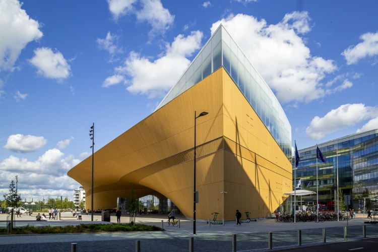 Oodi Library in Helsinki Finland