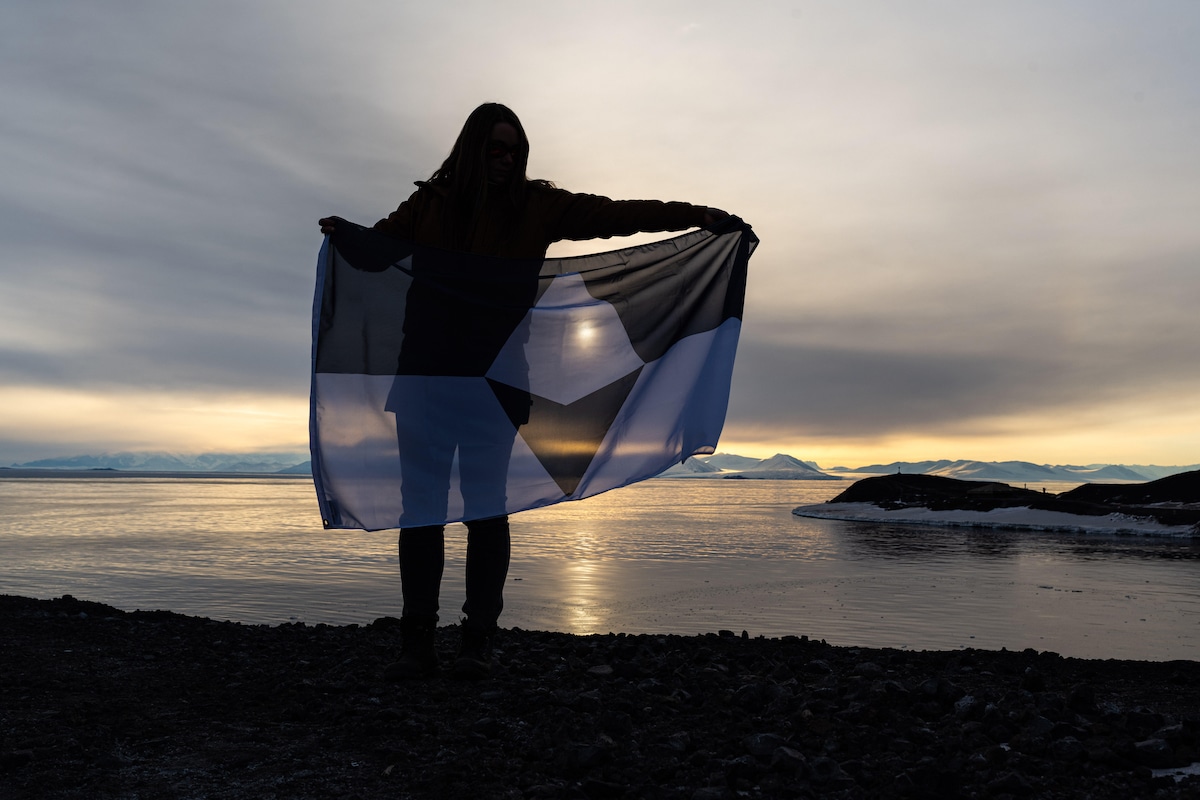 True South, la bandera de la antártida