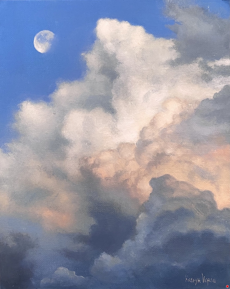 Exquisite Oil Paintings Capture the Beauty of Cloudy Days