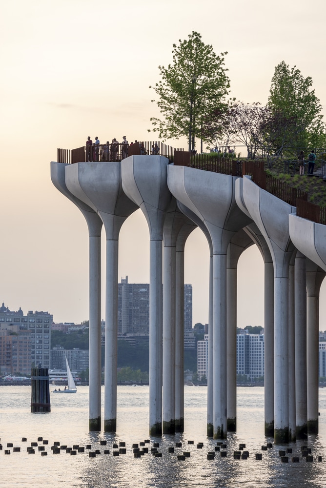 Photographer Timothy Schenck captures NYC's Little Island by Heatherwick Studio and MNLA