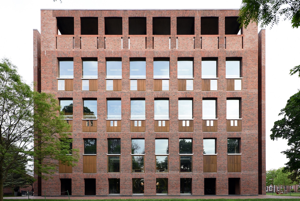 Phillips Exeter Academy Library and Dining Hall by Louis Kahn