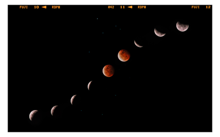 How to Photograph a Lunar Eclipse on Film by Jason de Freitas