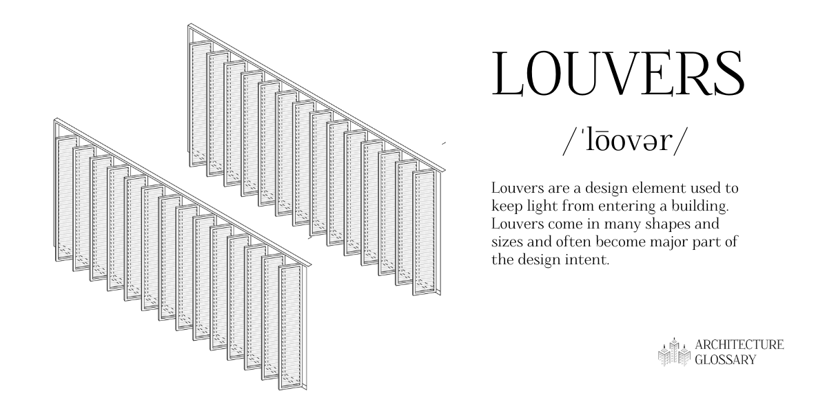 Louvers Definition - 100 Architecture Terms to Help You Describe Buildings Better