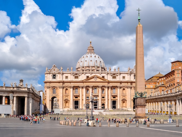 Obelisk in St. Peter's Square Vatican