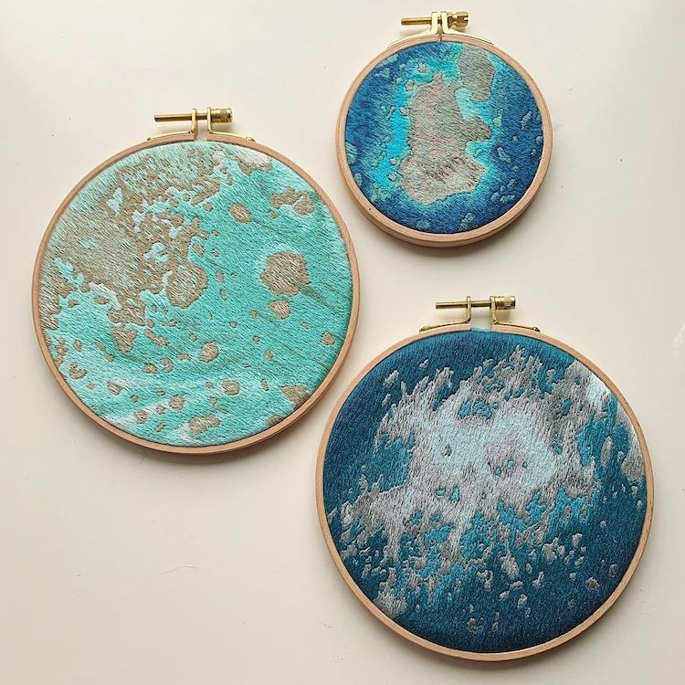 Ocean Embroidery