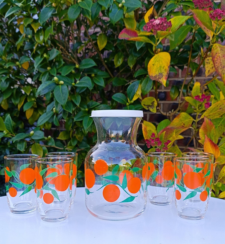 Fruity Vintage Drinkware