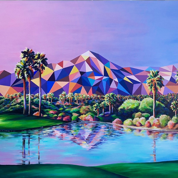 Painting by Elyse Dodge