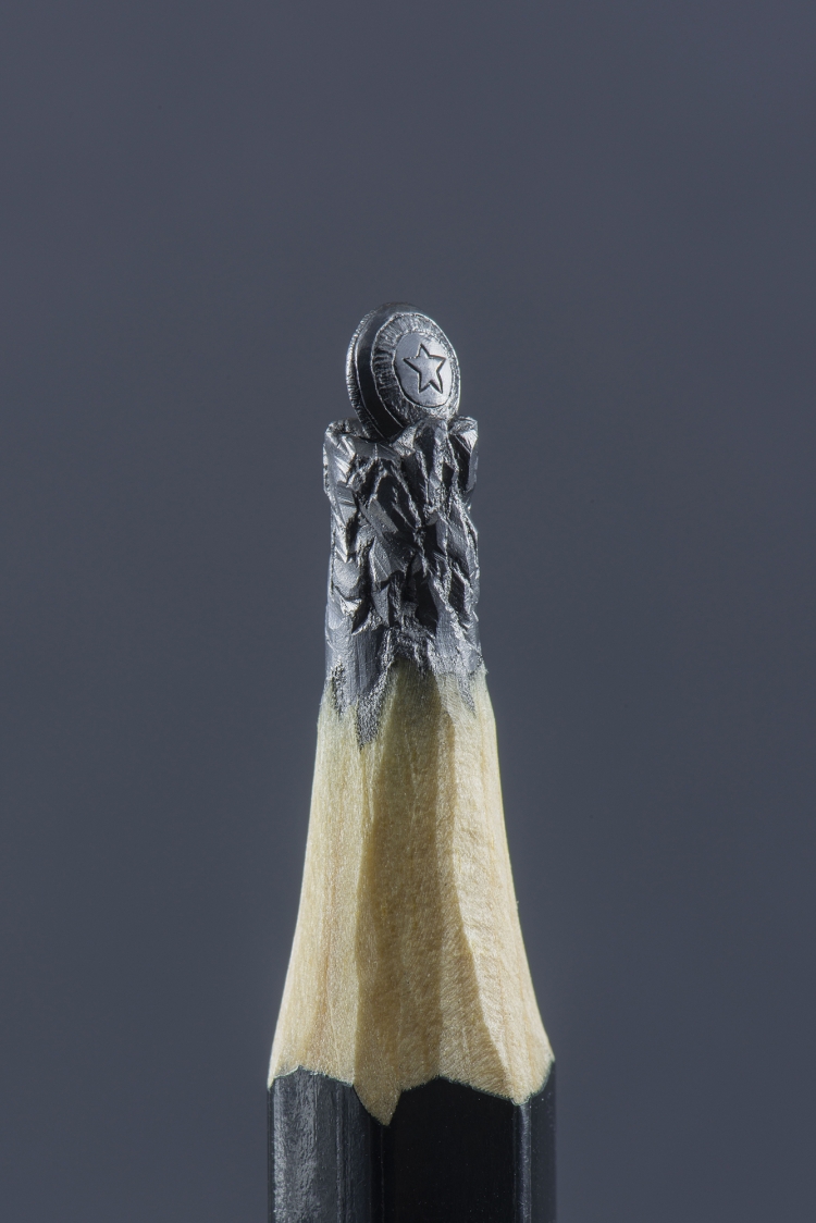 Pencil Lead Sculptures