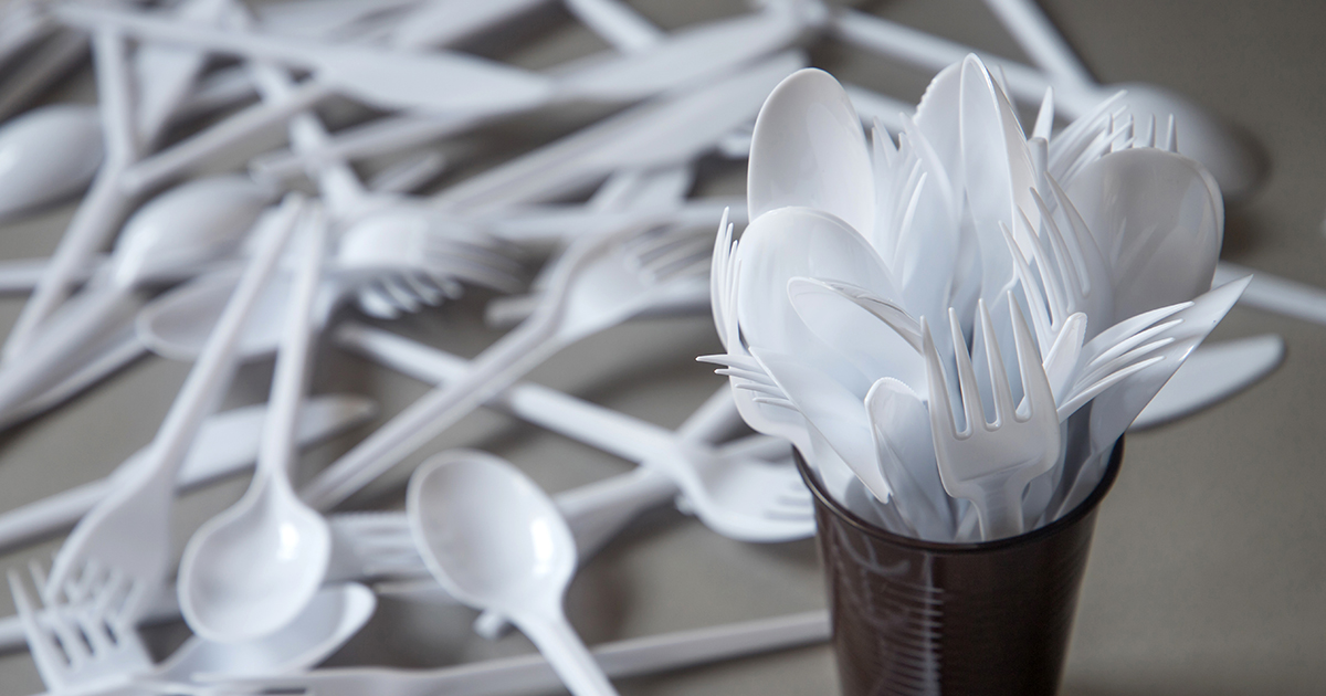 EU Bans Single Use Plastics Such As Silverware By July 3, 2021