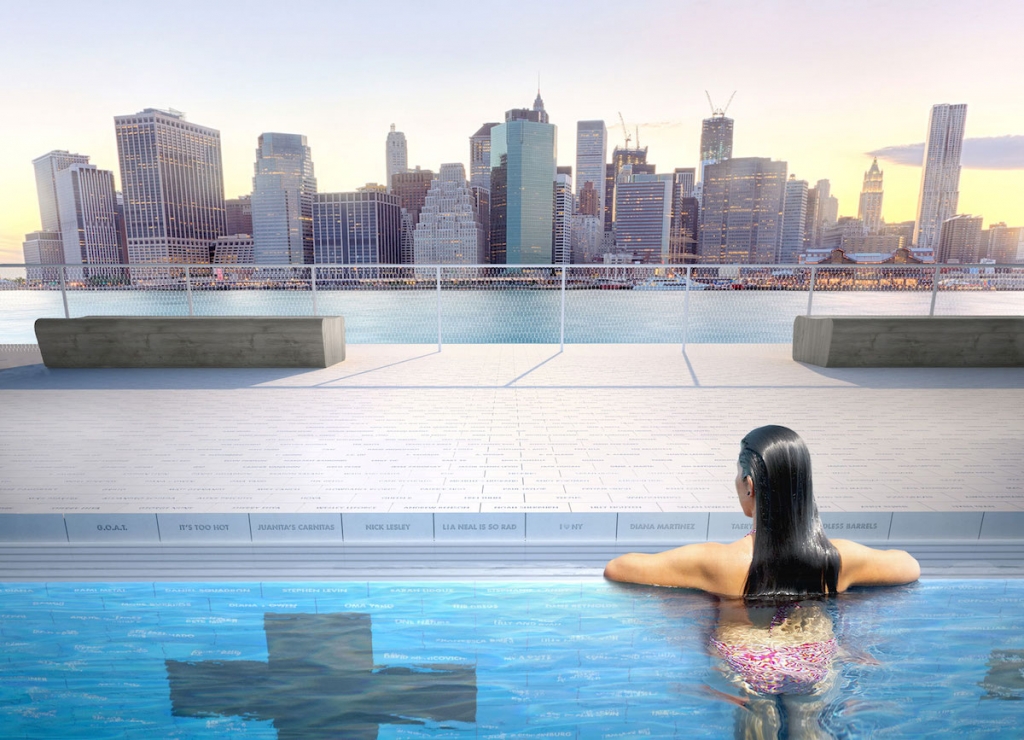 NYC’s Floating Swimming Pool Will Clean 600,000 Gallons of Water Daily