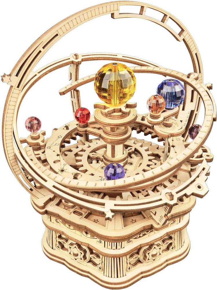 3D Puzzle Orrery Music Box for Sale