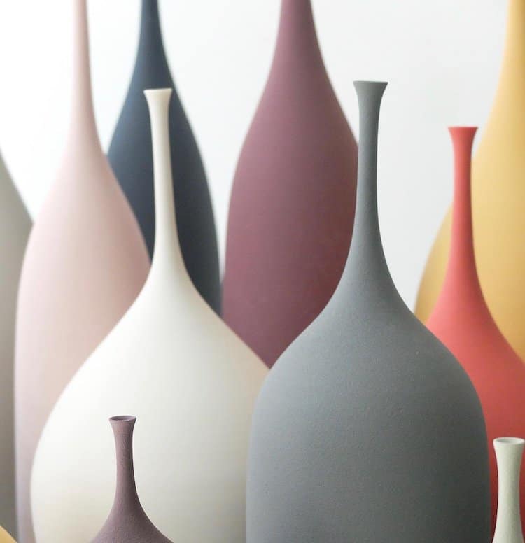 Porcelain Vessels by Sophie Cook