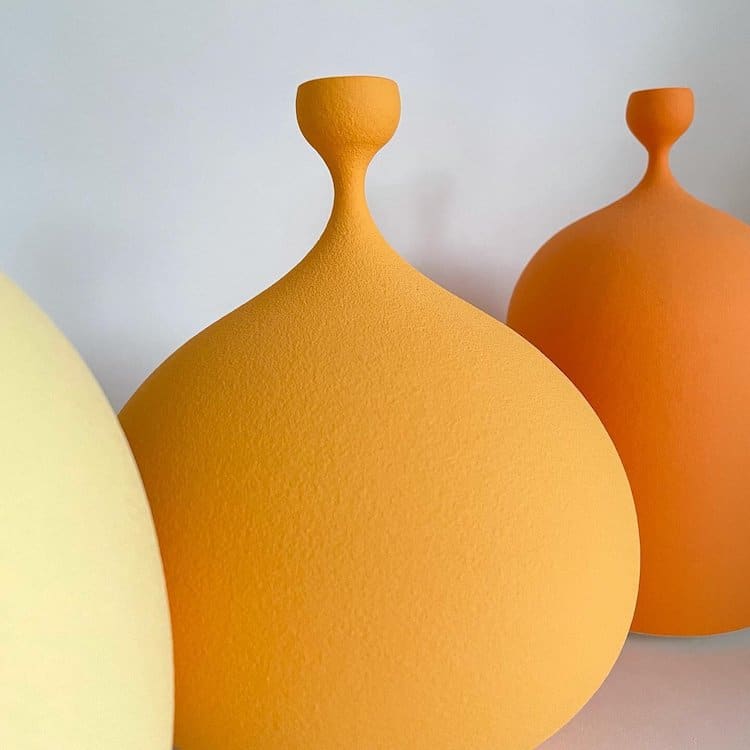 Porcelain Vessels by Sophie Cook