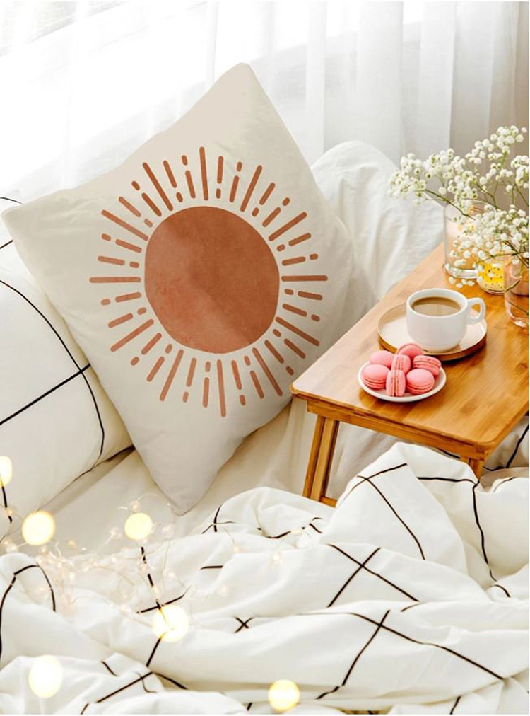 Sunshine Nordic Style Pillow Cover