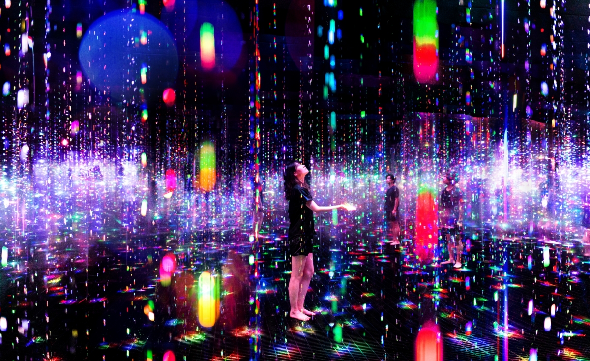 teamLab Reconnect Sauna and Art Experience Tokyo